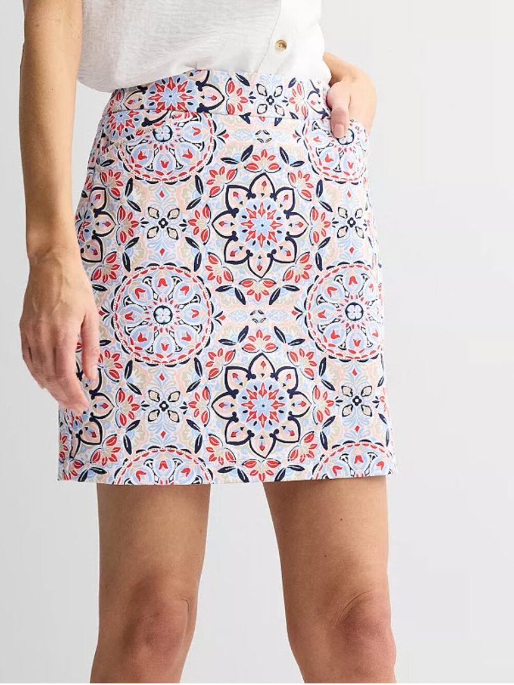 Kohl’s Croft & Barrow Effortless Stretch Skort – Size 16
